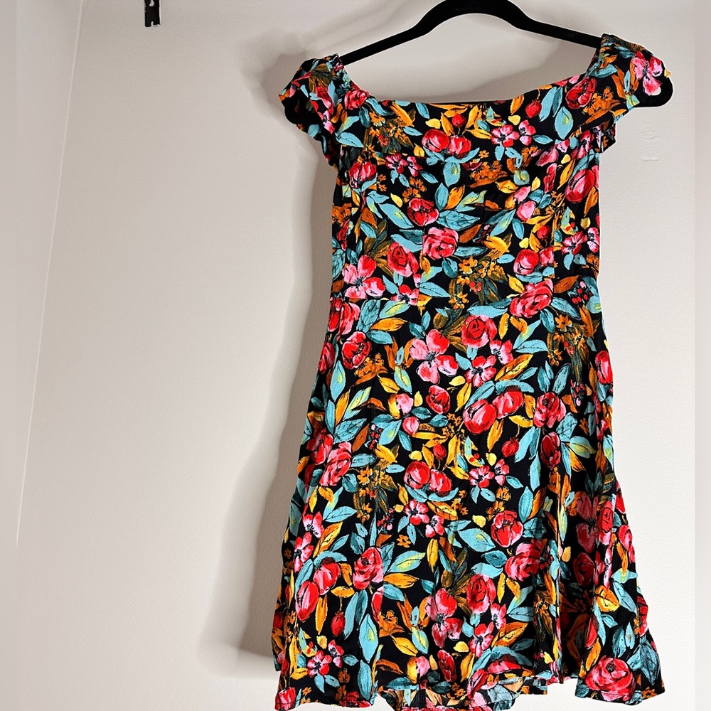 Forever 21 Multicolor Floral Dress